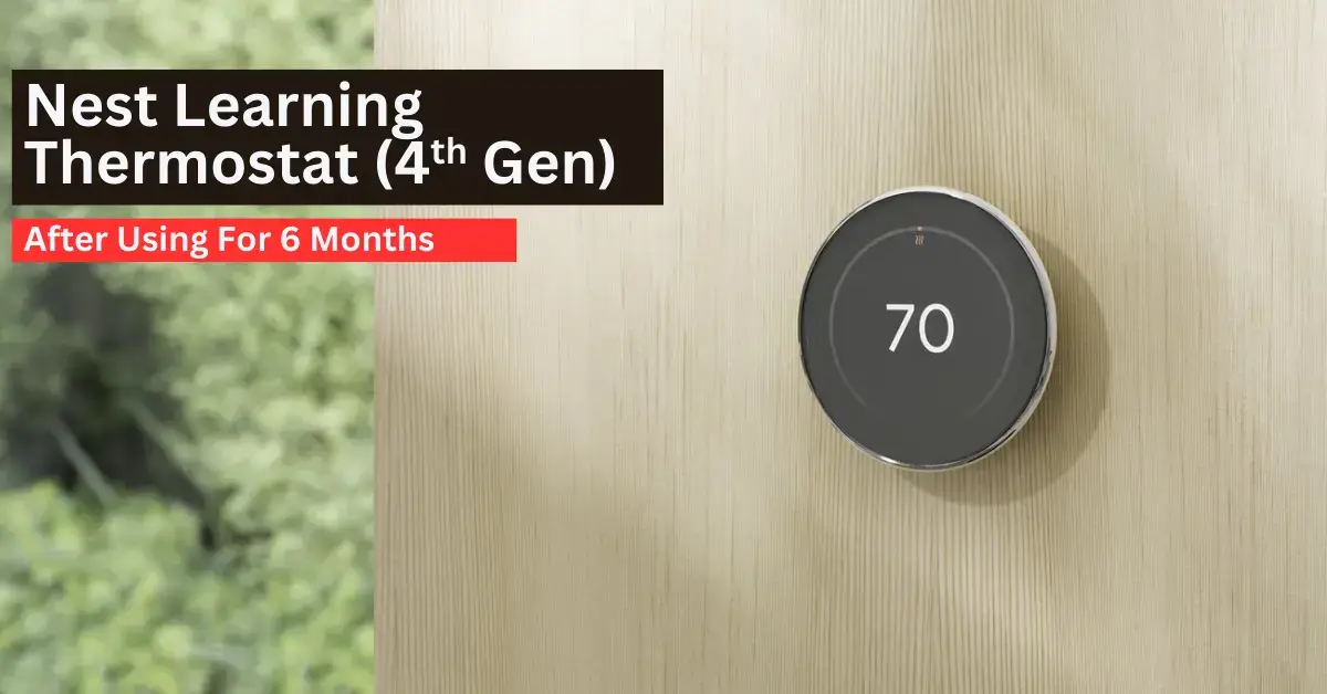 Nest 4th Gen Learning Thermostat