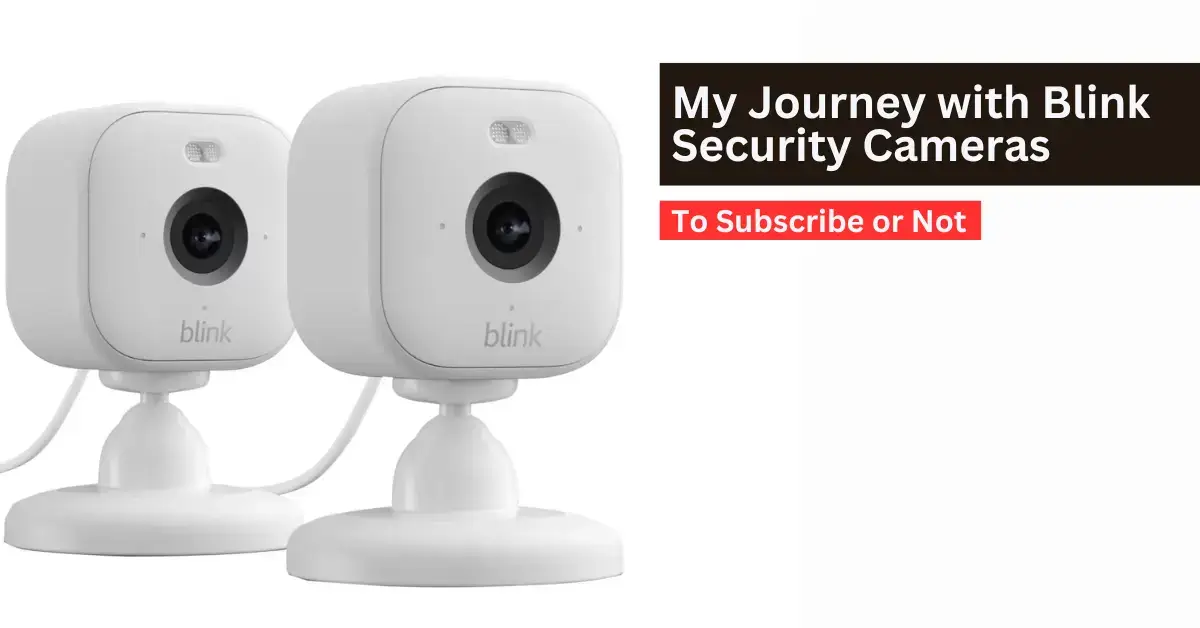 do blink cameras require a subscription