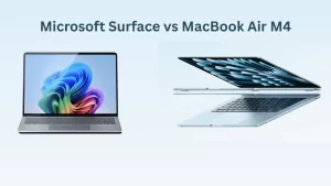 MacBook Air M4 vs Microsoft Surface 7